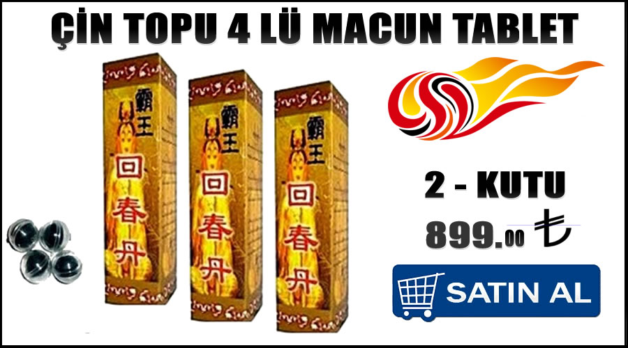 Çin topu hapı eczane sipariş hattı